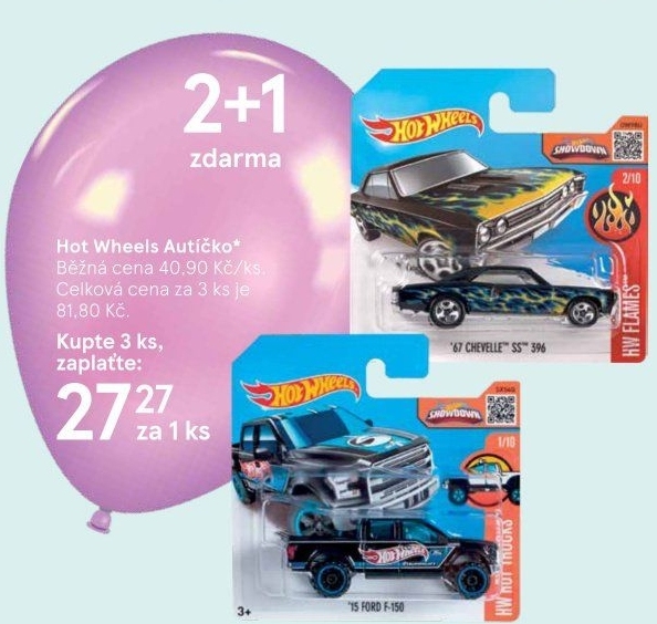 Autíčko Hot Wheels