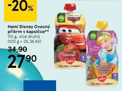 Ovocná kapsička Hami