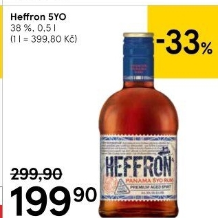 Rum 5YO Heffron Panama