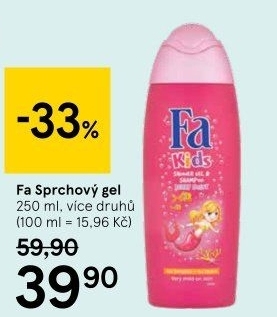 Sprchový gel Fa