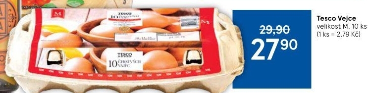 Vejce M Tesco
