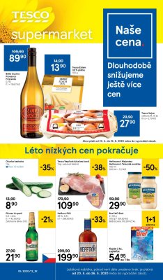 akční leták Tesco 20.5.2020-26.5.2020