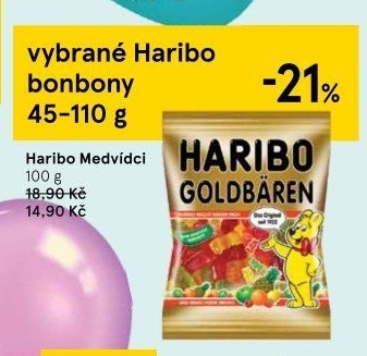 Bonbony medvídci Haribo