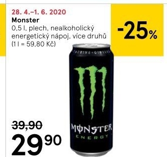 Energetický nápoj Monster Energy