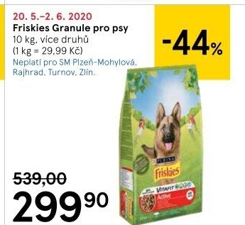 Granule pro psy Friskies