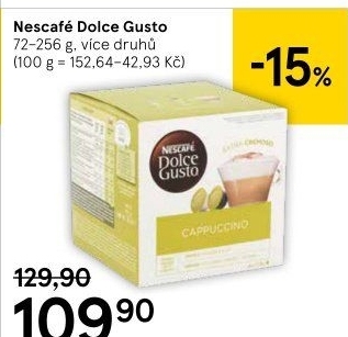 Kapsle Dolce Gusto Nescafé