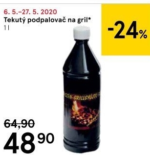 Podpalovač tekutý