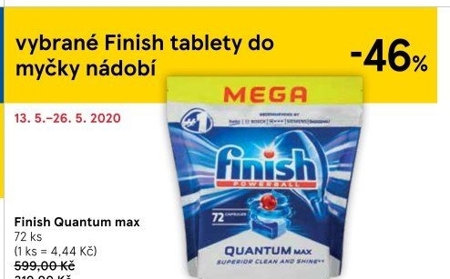 Tablety do myčky Quantum Max Finish