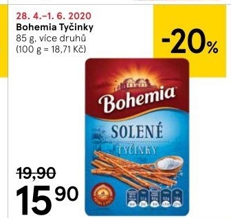 Tyčinky Bohemia