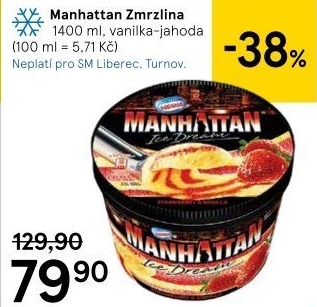 Zmrzlina v kelímku Manhattan Nestlé