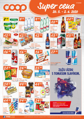 akční leták COOP 20.5.2020-2.6.2020