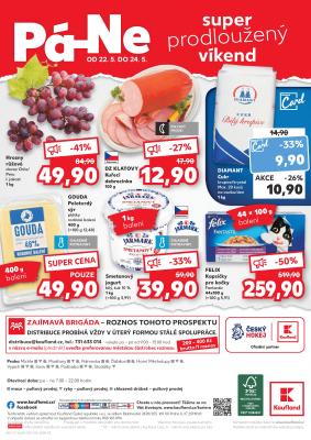 akční leták Kaufland 22.5.2020-24.5.2020