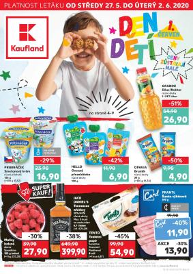 akční leták Kaufland 27.5.2020-2.6.2020