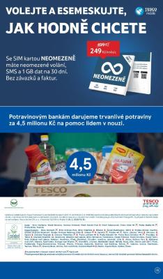 akční leták Tesco 27.5.2020-2.6.2020
