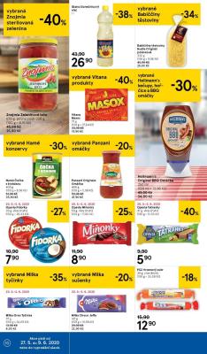 akční leták Tesco 27.5.2020-2.6.2020