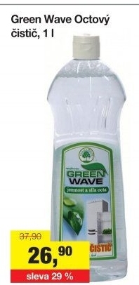 Čistič octový Green Wave