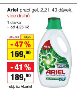 Prací gel Ariel