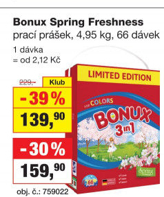 Prací prášek Bonux