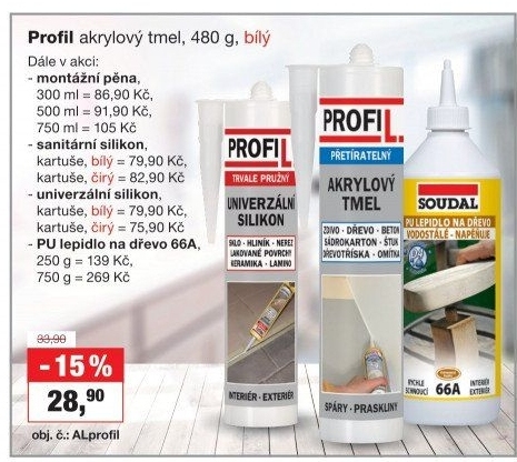 Sanitární silikon Profil