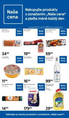akční leták Tesco 27.5.2020-2.6.2020