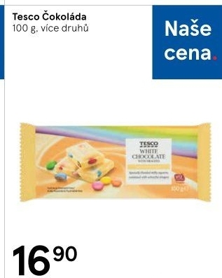 Čokoláda Tesco