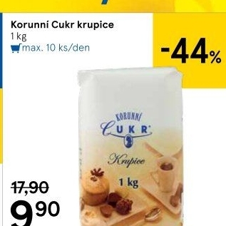 Cukr krupice Korunní