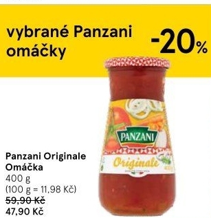Omáčka Panzani