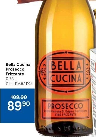 Prosecco Frizzante Bella Cucina