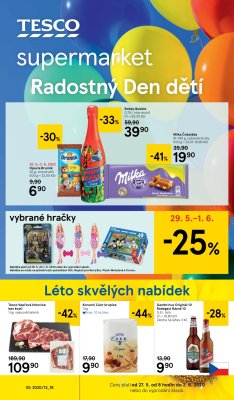 akční leták Tesco 27.5.2020-2.6.2020