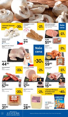 akční leták Tesco 27.5.2020-2.6.2020