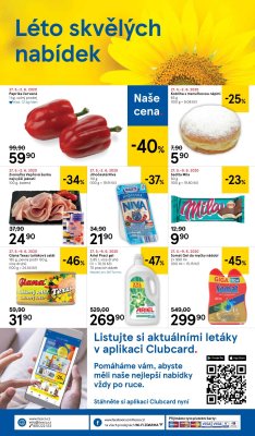 akční leták Tesco 27.5.2020-2.6.2020