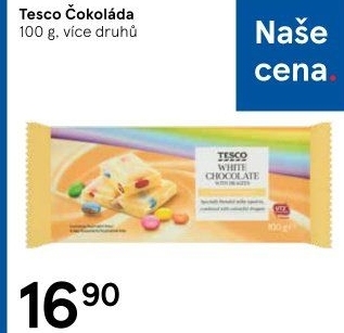 Čokoláda Tesco