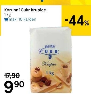 Cukr krupice Korunní