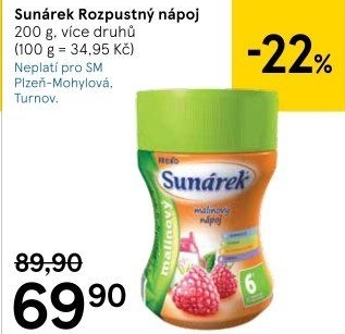 Instantní nápoj Sunárek