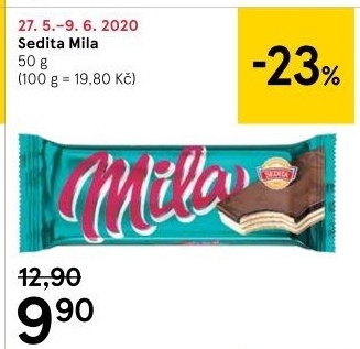 Oplatky Mila Sedita