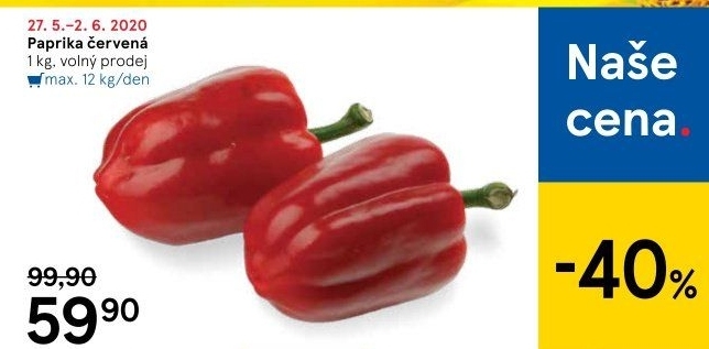 Paprika červená