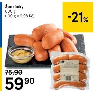 Špekáčky Kostelecké uzeniny