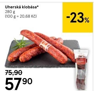 Uherská klobása Krahulík