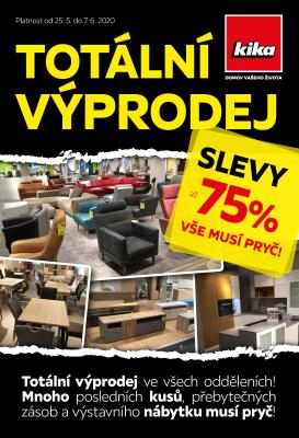 akční leták Kika nábytek 25.5.2020-7.6.2020
