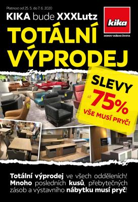 akční leták Kika nábytek 25.5.2020-7.6.2020