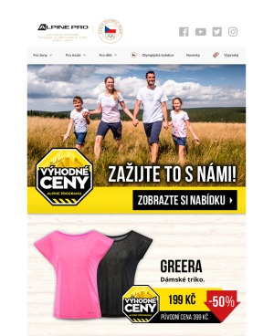 akční leták ALPINE PRO 22.5.2020-31.5.2020