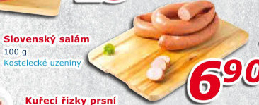 Salám slovenský točený Kostelecké uzeniny