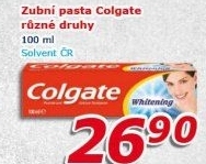 Pasty na zuby Colgate