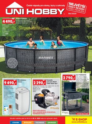 akční leták UNI HOBBY 4.6.2020-28.6.2020