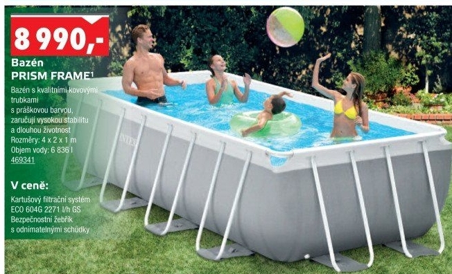 Bazén Prism Frame Intex