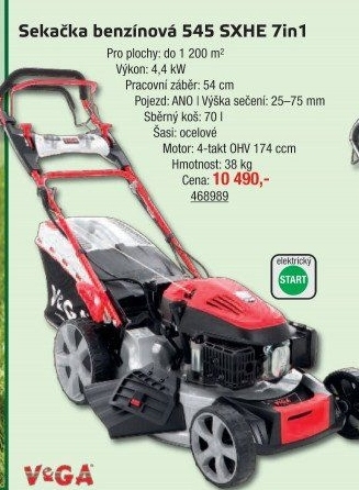 Benzínová sekačka VeGA 545SXHE
