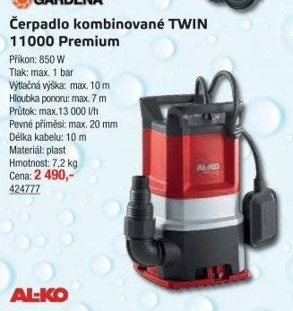 Čerpadlo kombinované Al-KO Twin 11000