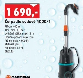 Čerpadlo sudové Gardena 4000/1
