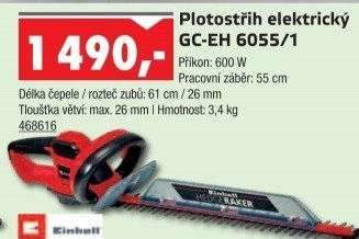 Elektrické nůžky na živý plot Einhell GC-EH 6055