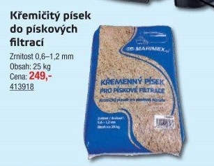 Filtrační písek Marimex
